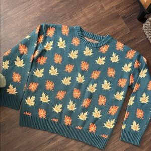 Fall Leaf Sweater